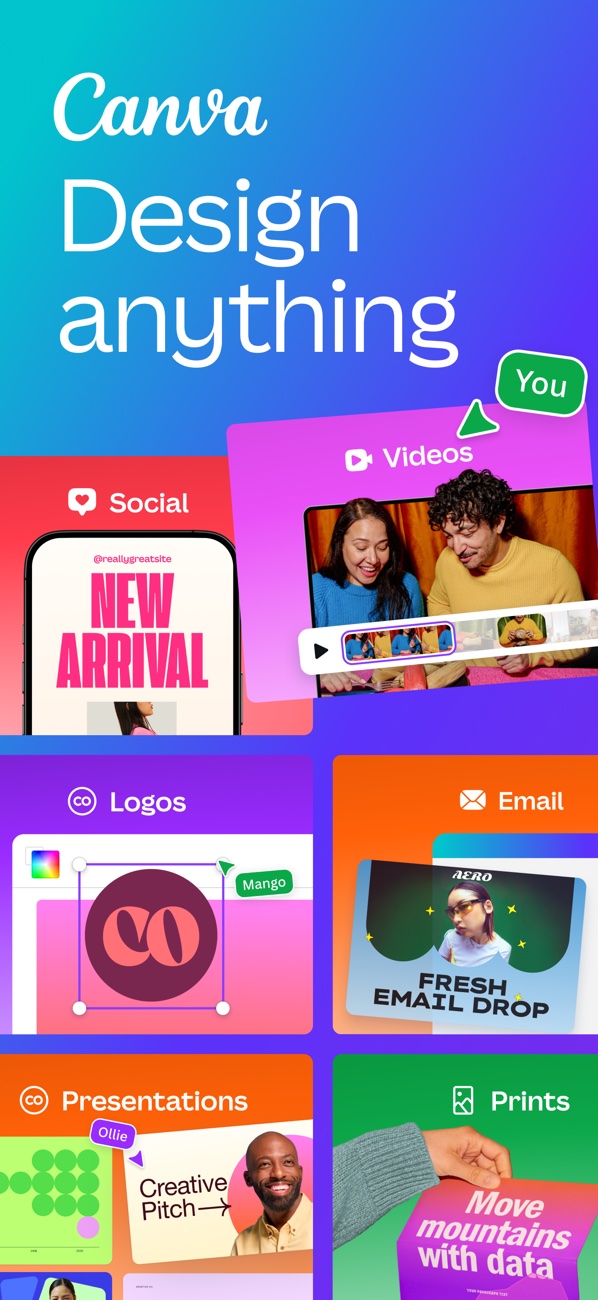 Canva 官方软件界面