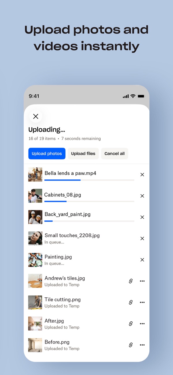 Dropbox 官方软件界面