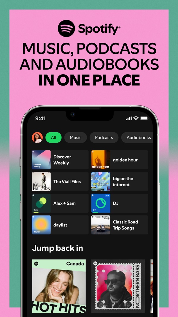 Spotify 官方软件界面
