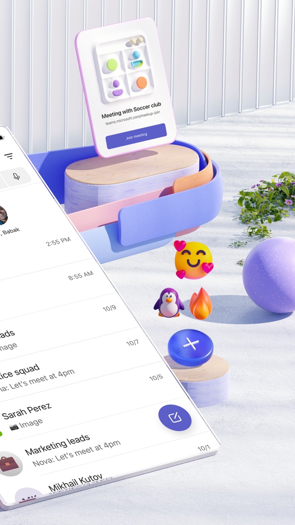 Microsoft Teams 官方软件界面