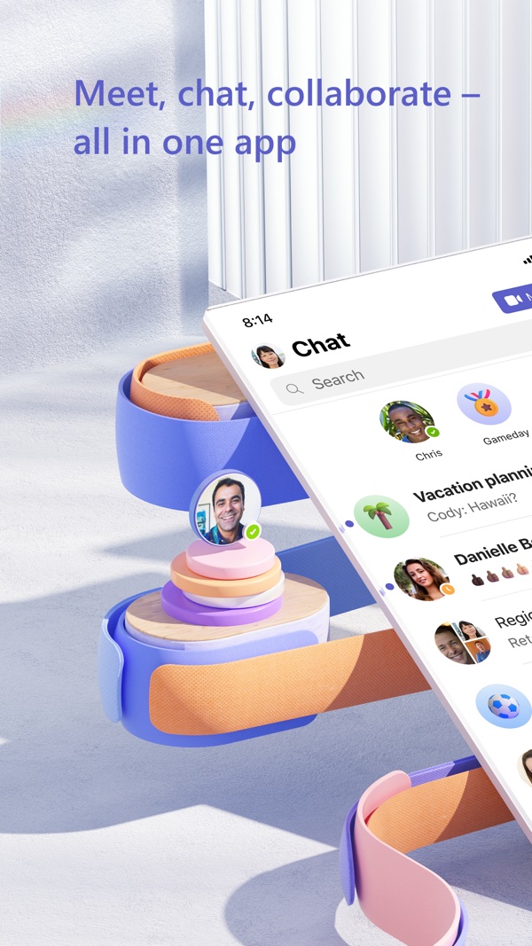 Microsoft Teams 官方软件界面